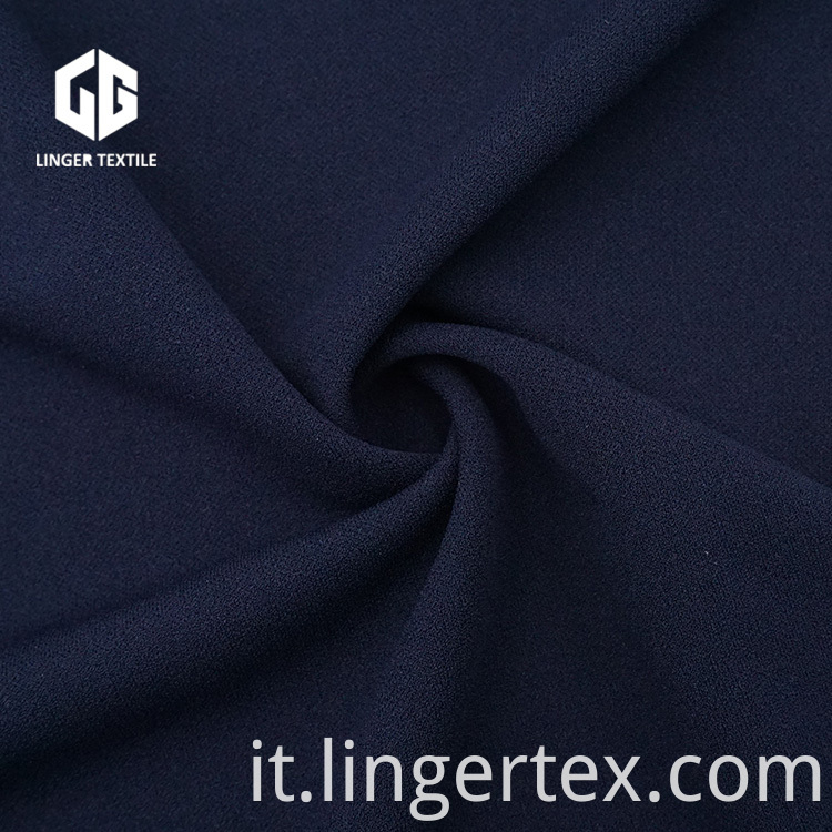 Polyester Elastane Crepe